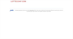 Desktop Screenshot of lotteconf.com
